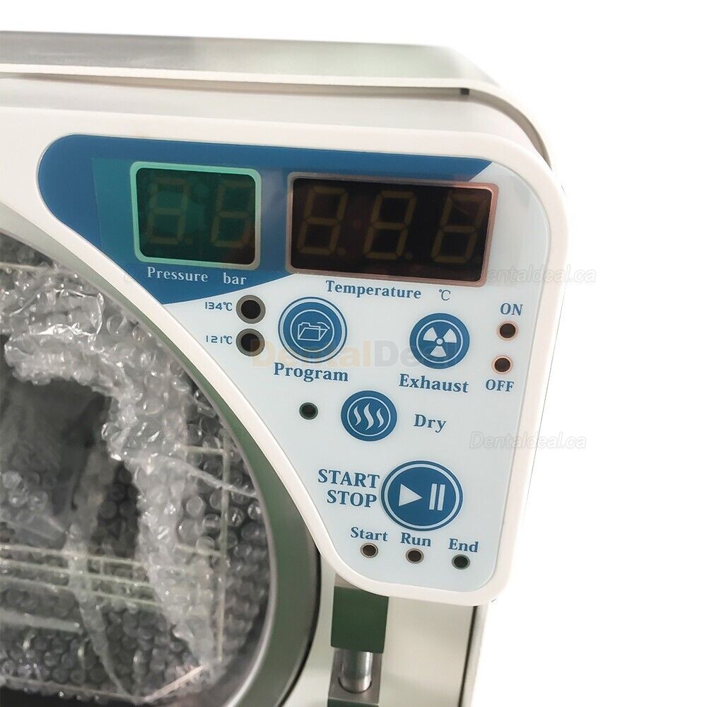 Getidy JCH 16L/18L/23L Benchtop Dental Autoclave Sterilizer Class N with Dryer